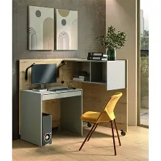 Bureau ergonomique en bois naturel – Modèle SmartDesk